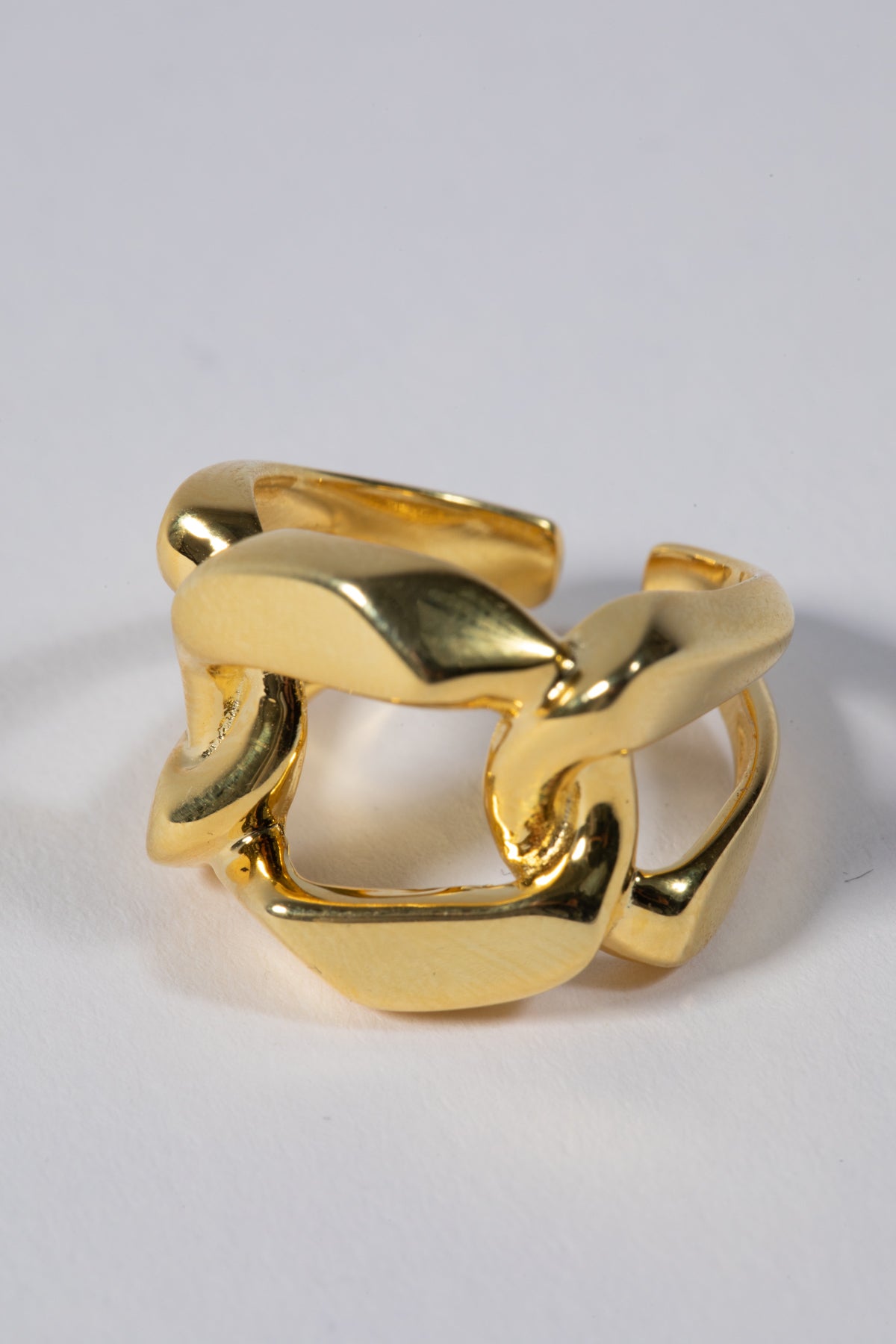 LOLA CUBAN LINK CHAIN RING